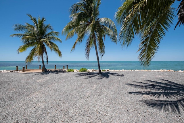 water view featuring a view of the beach