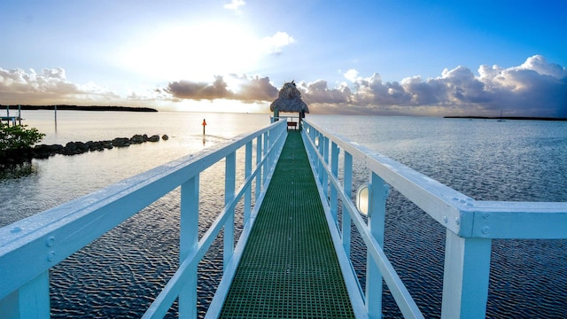 97501 Overseas Hwy Unit 809, Key Largo, FL 33037 - dock featuring a water view