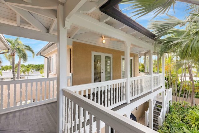 3300 Riviera Dr, Key West, FL 33040 - view of patio with stairs