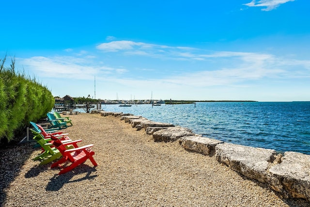 property view of water