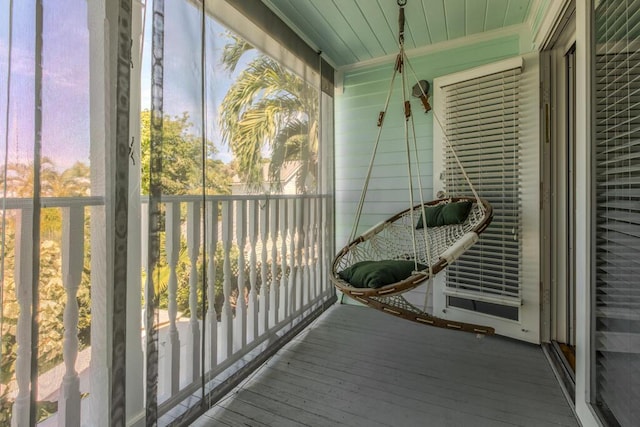 810 Terry Ln, Key West, FL 33040 - view of balcony at dusk