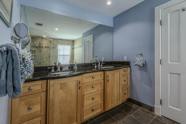 810 Terry Ln, Key West, FL 33040 - full bath featuring a stall shower and double vanity