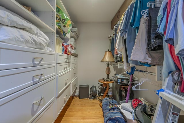 810 Terry Ln, Key West, FL 33040 - walk in closet featuring light wood-style floors