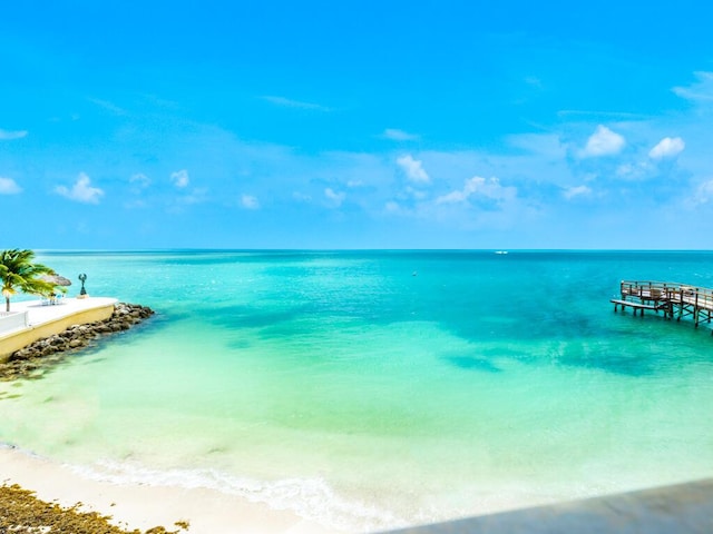101 E Ocean Dr Unit C304, Key Colony, FL 33051 - view of water feature with a view of the beach
