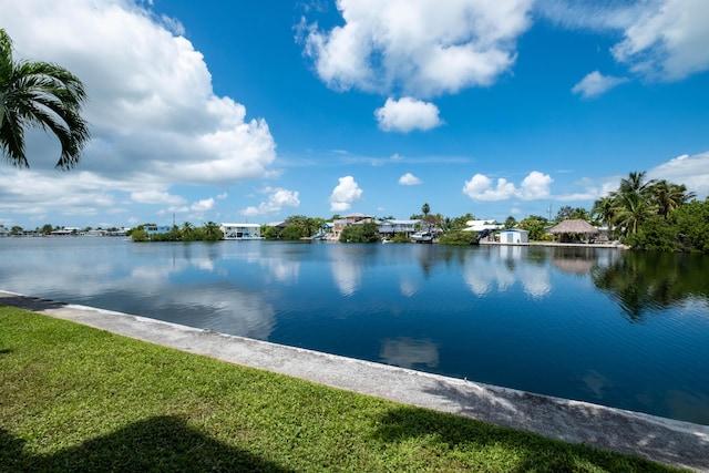 property view of water