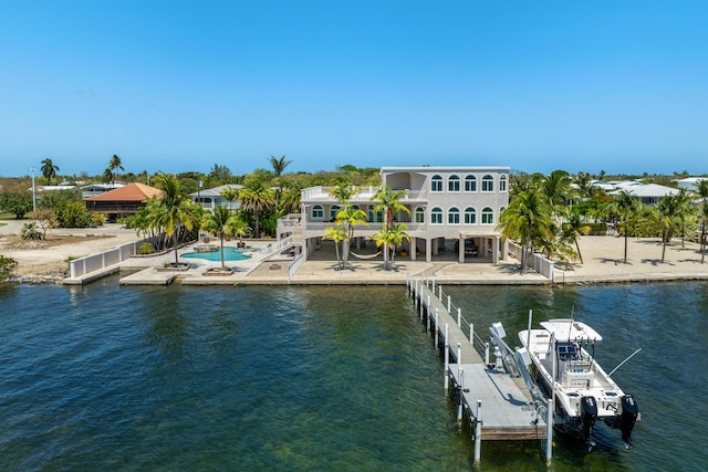 3742 Seagrape St, Big Pine, FL 33043 - dock with a water view