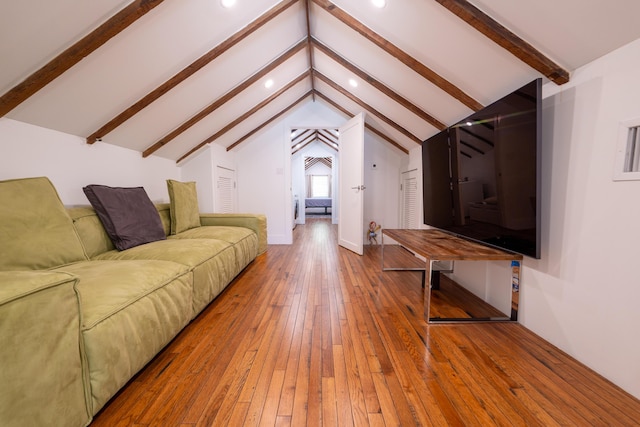 316 Southard St, Key West, FL 33040 - living area featuring hardwood / wood-style flooring and recessed lighting