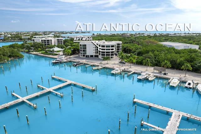 6301 Gulf Of Mexico Blvd Unit 301, Marathon, FL 33050 - view of swimming pool with a water view