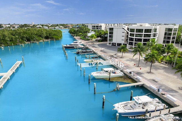 6301 Gulf Of Mexico Blvd Unit 301, Marathon, FL 33050 - drone / aerial view featuring a water view