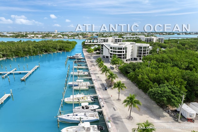6301 Gulf Of Mexico Blvd Unit 301, Marathon, FL 33050 - aerial view featuring a water view