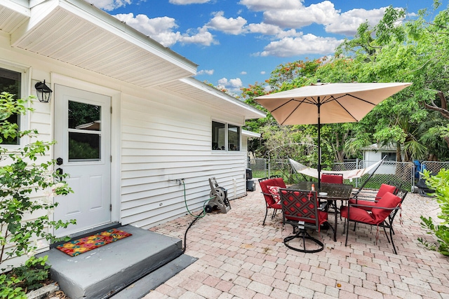 view of patio / terrace