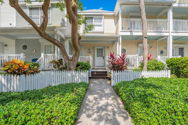 view of townhome / multi-family property