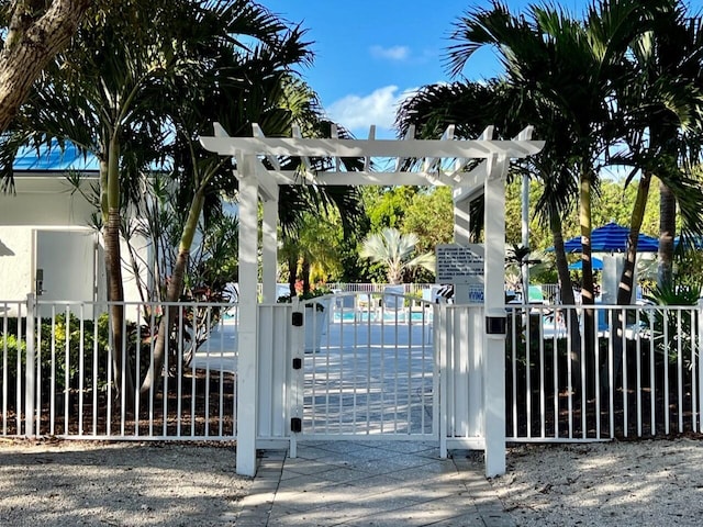 view of gate