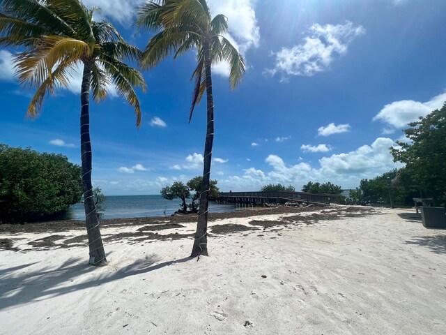 view of yard featuring a water view