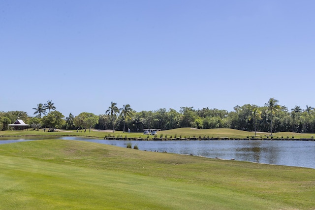 property view of water