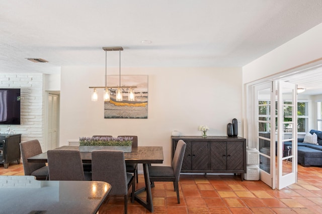 7563 Gulfstream Blvd, Marathon, FL 33050 - dining room with tile patterned flooring
