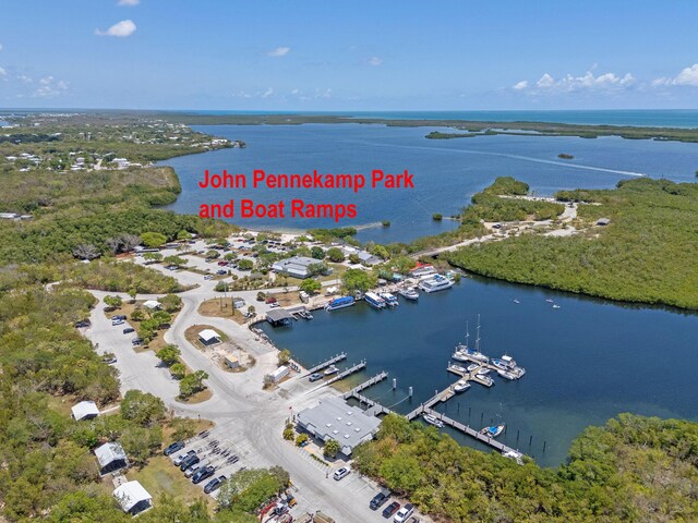 973 Gibraltar Rd, Key Largo, FL 33037 - bird's eye view of a large body of water