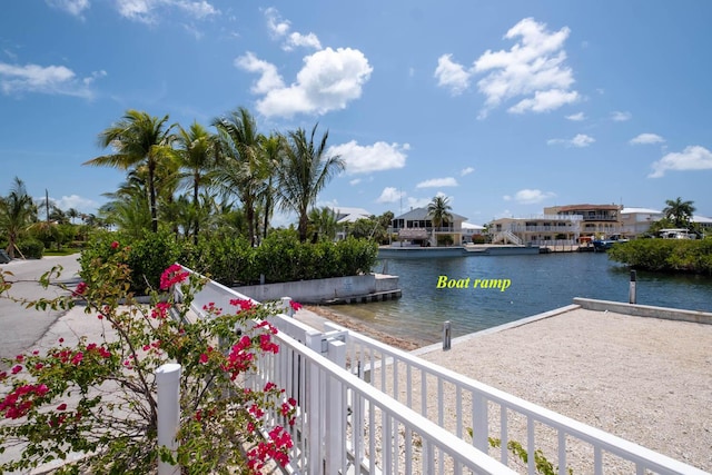 121 Lisbon Ct, Islamorada, FL 33036 - property view of water with a boat dock