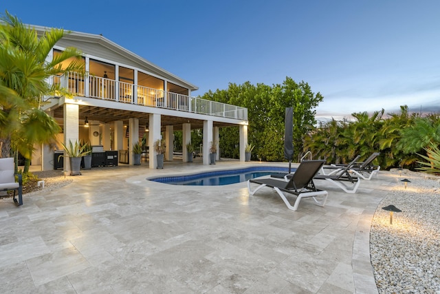 17346 Keystone Rd, Sugarloaf, FL 33042 - pool with a patio