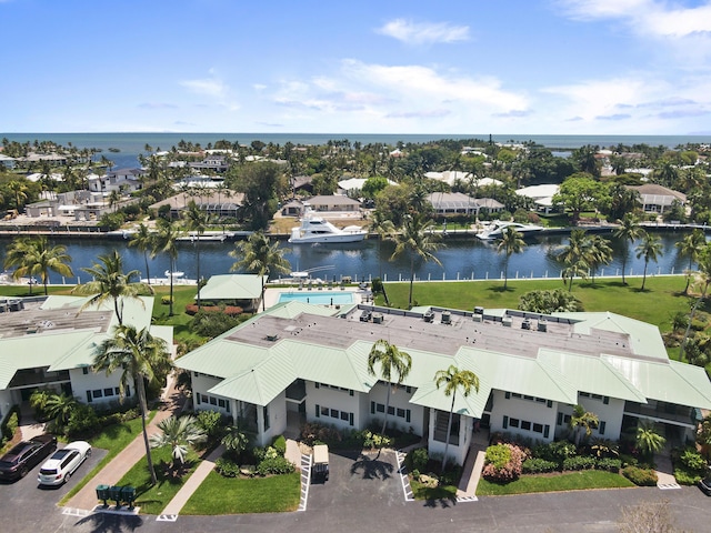 18 Anchor Dr Unit B, Key Largo, FL 33037 - aerial view featuring a residential view and a water view