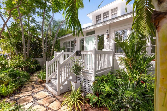 1114 Grinnell St, Key West, FL 33040 - view of exterior entry