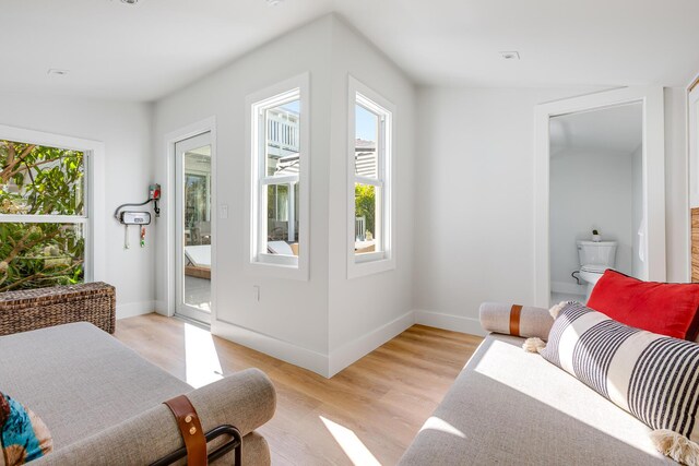1114 Grinnell St, Key West, FL 33040 - bedroom featuring access to outside and light wood finished floors