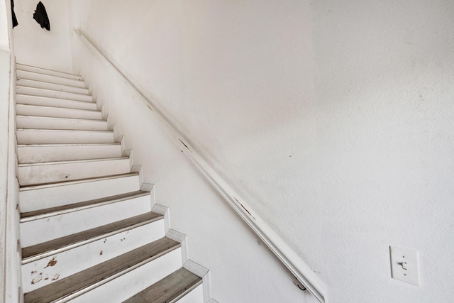 view of staircase