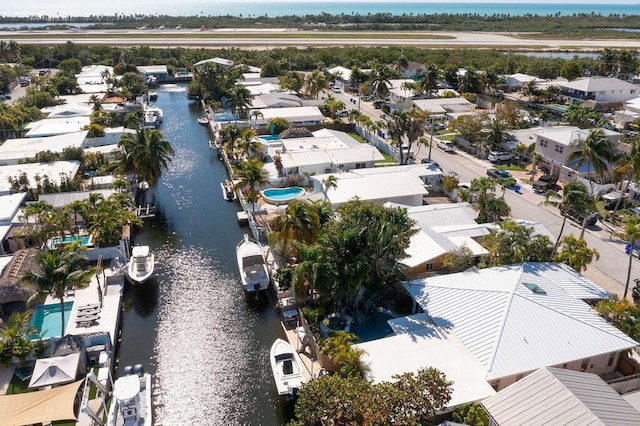 1617 Jamaica Dr, Key West, FL 33040 - bird's eye view with a water view