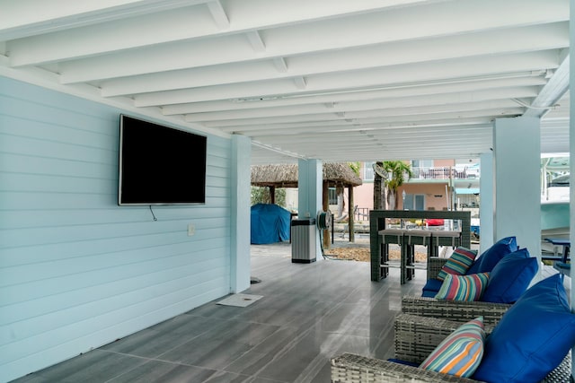 66 Seagate Blvd, Key Largo, FL 33037 - view of patio / terrace with an outdoor hangout area