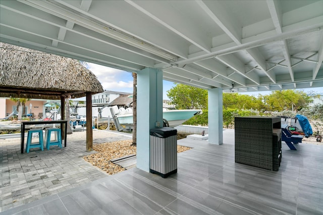 66 Seagate Blvd, Key Largo, FL 33037 - view of patio with a gazebo