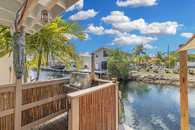 102 Sands Ln, Layton, FL 33001 - dock with a water view