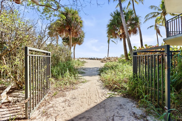 view of gate