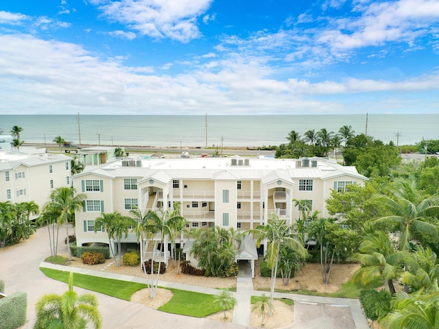 view of property featuring a water view