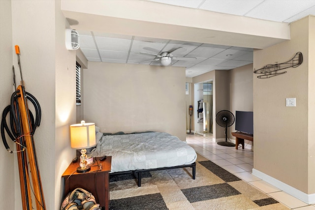 2525 Patterson Ave, Key West, FL 33040 - bedroom featuring baseboards and a paneled ceiling