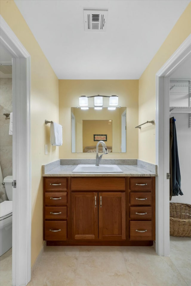 1616 Atlantic Blvd Unit 13, Key West, FL 33040 - bathroom with toilet, vanity, and visible vents