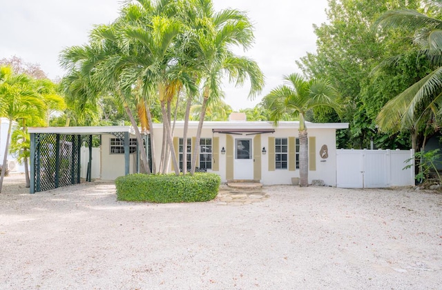 917 Lobster Ln, Key Largo, FL 33037 - view of single story home