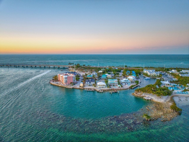 33 Kyle Way, Marathon, FL 33050 - aerial view of property and surrounding area with a large body of water