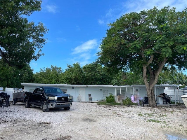 view of ranch-style house