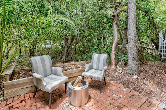 view of patio