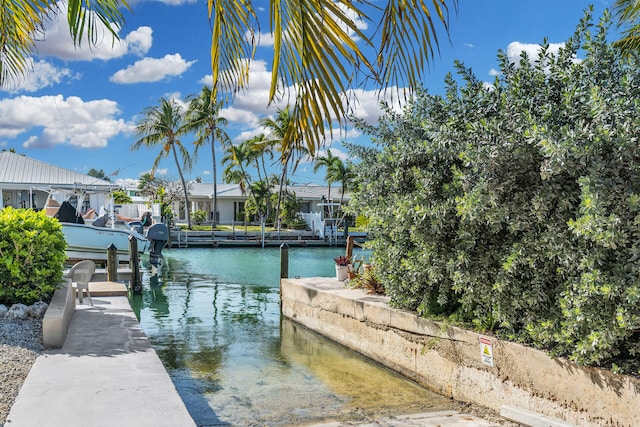 918 W Ocean Dr, Key Colony, FL 33051 - dock featuring a water view