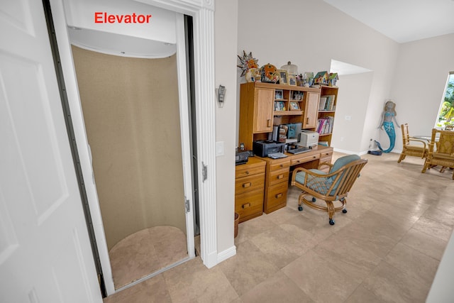 175 Galleon Rd, Islamorada, FL 33036 - office area with baseboards