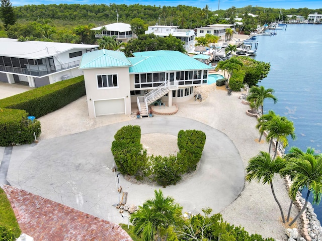 175 Galleon Rd, Islamorada, FL 33036 - aerial view of property and surrounding area featuring a nearby body of water