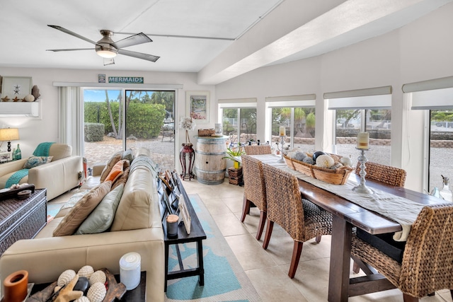 175 Galleon Rd, Islamorada, FL 33036 - sunroom with healthy amount of natural light and tile patterned flooring