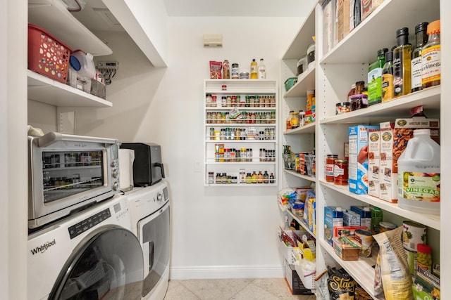 view of pantry