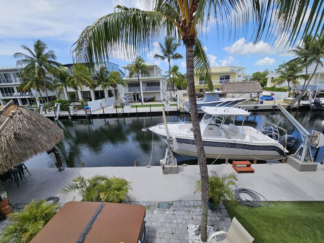 19 N Dr, Key Largo, FL 33037 - dock featuring a water view