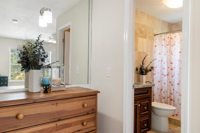 19 N Dr, Key Largo, FL 33037 - full bath with vanity and a shower with shower curtain