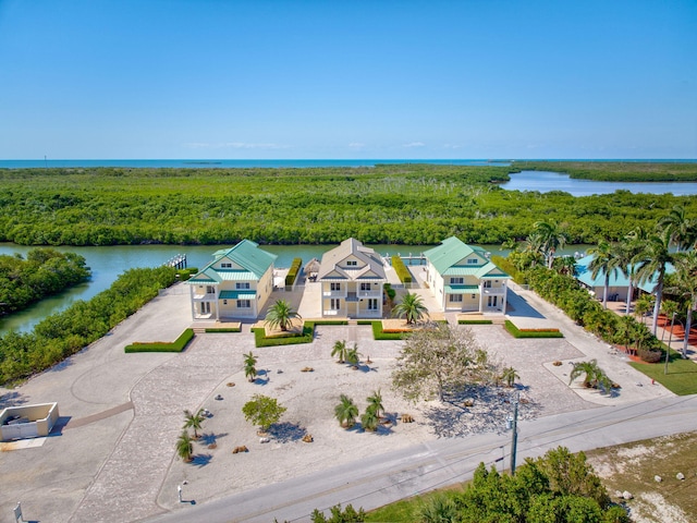 2394 Coco Plum Dr Unit 2, Marathon, FL 33050 - view of subject property with a large body of water and a forest