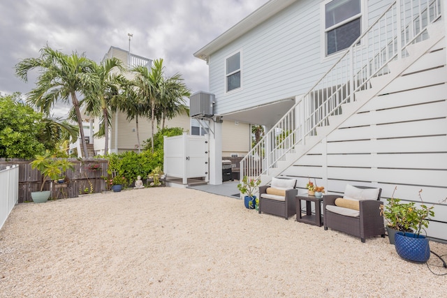 exterior space featuring a patio area