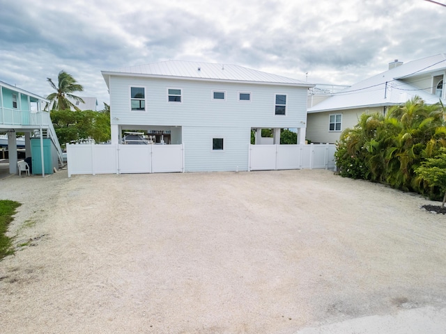 view of rear view of house