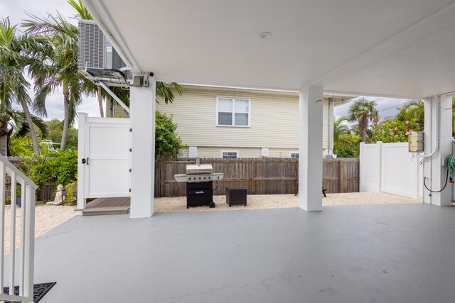 view of patio / terrace with grilling area